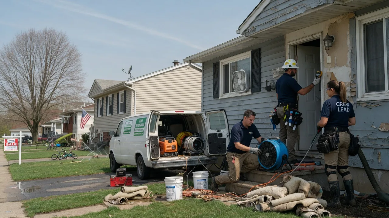 Flood Cleanup in Granton, WI near me